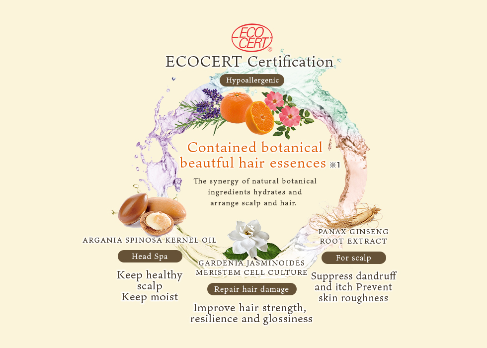 Luxury blend of natural and organic ingredients