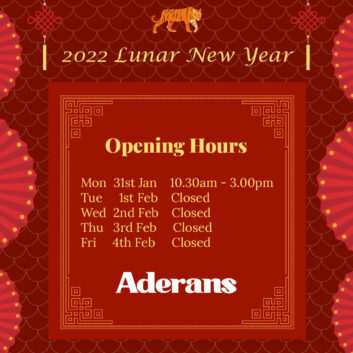 Opening Hours during CNY